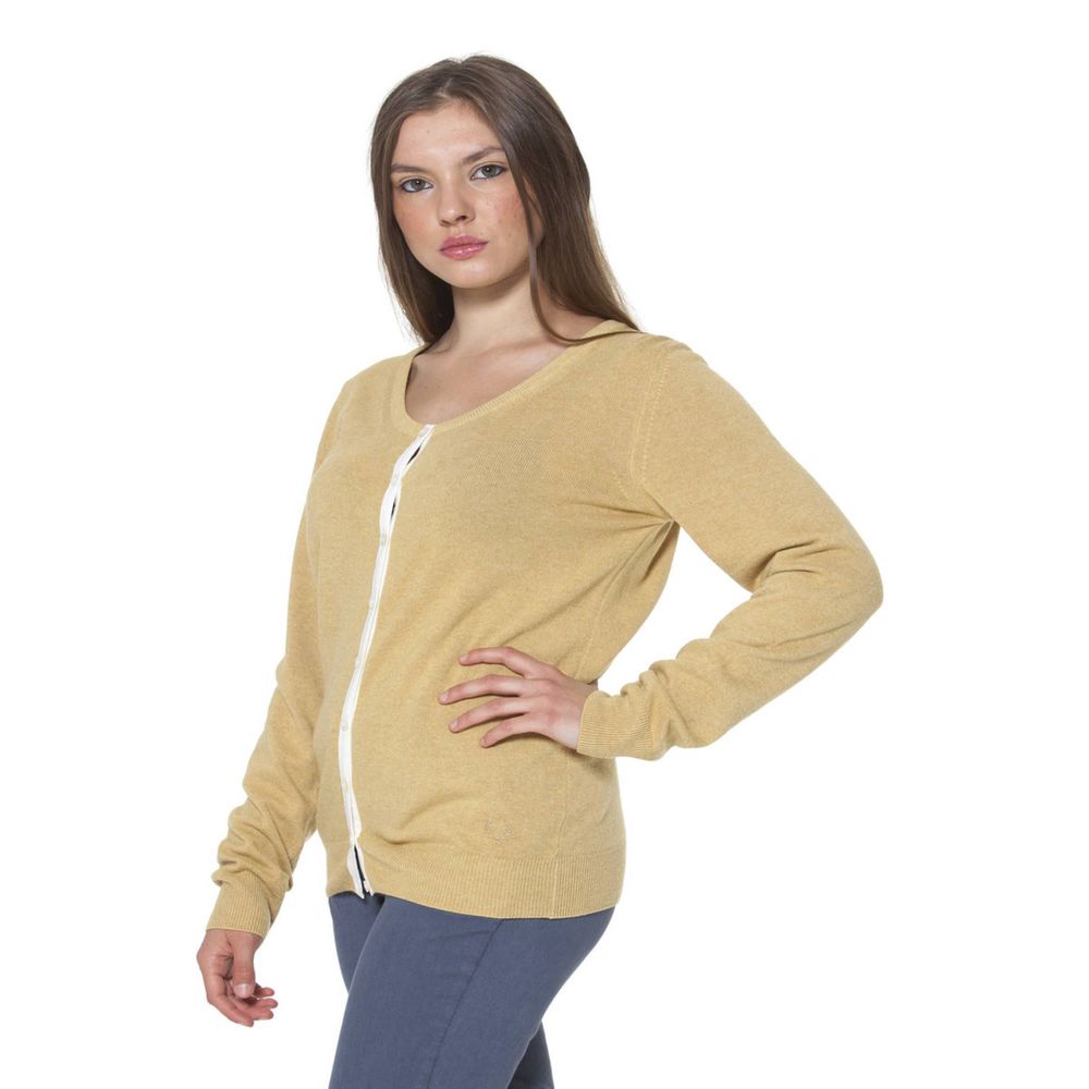 Yellow Nylon Sweater