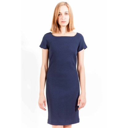 Blue Viscose Dress