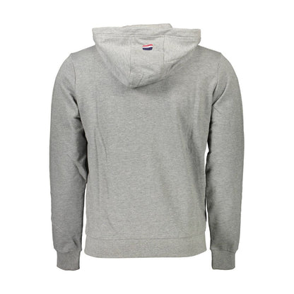 Gray Cotton Men Sweater
