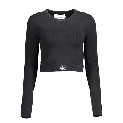 Black Lyocell Women Sweater