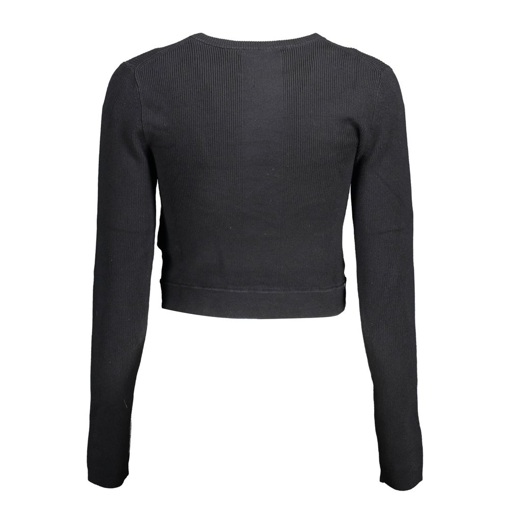 Black Lyocell Women Sweater