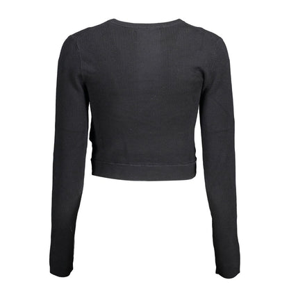 Black Lyocell Women Sweater