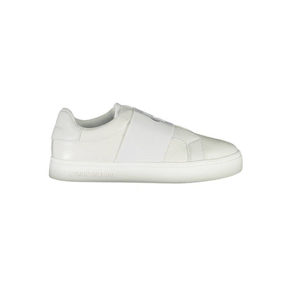 White Leather Women Sneaker