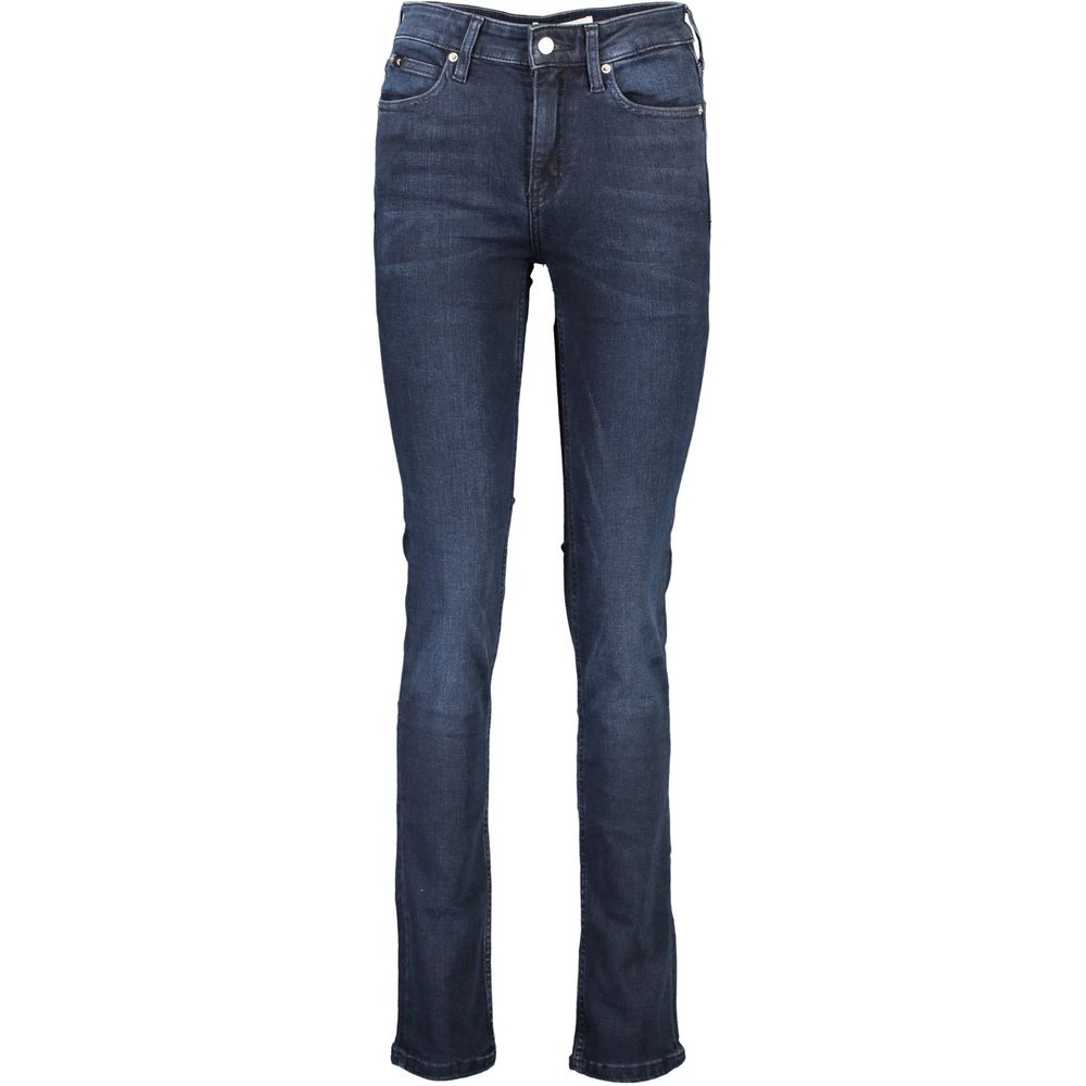 Blue Cotton Jeans & Pant
