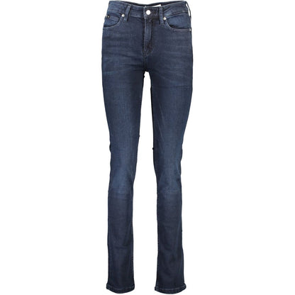 Blue Cotton Jeans & Pant