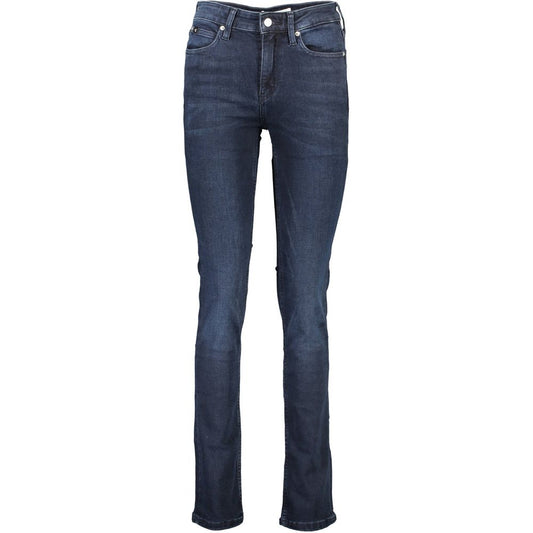 Blue Cotton Jeans & Pant