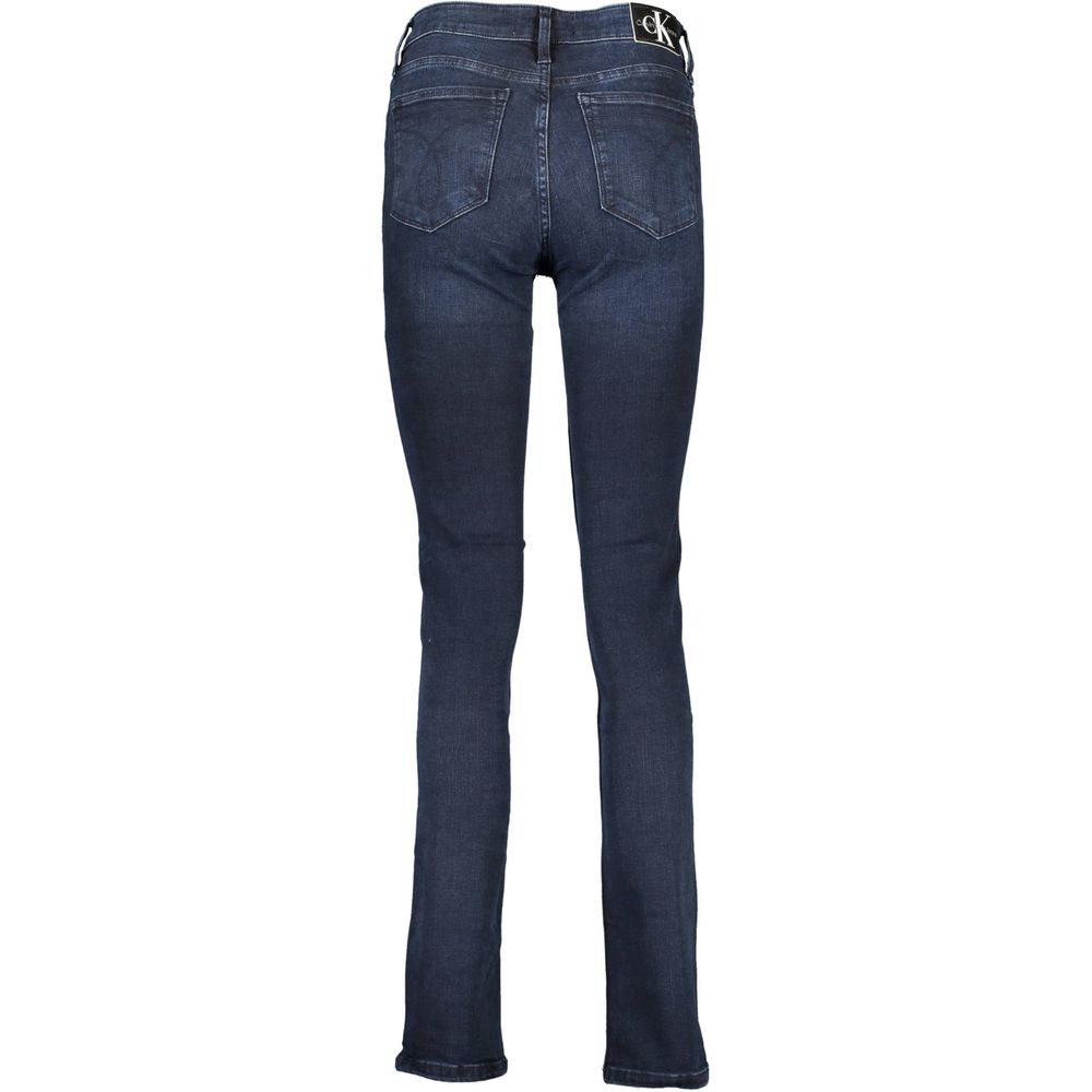 Blue Cotton Jeans & Pant