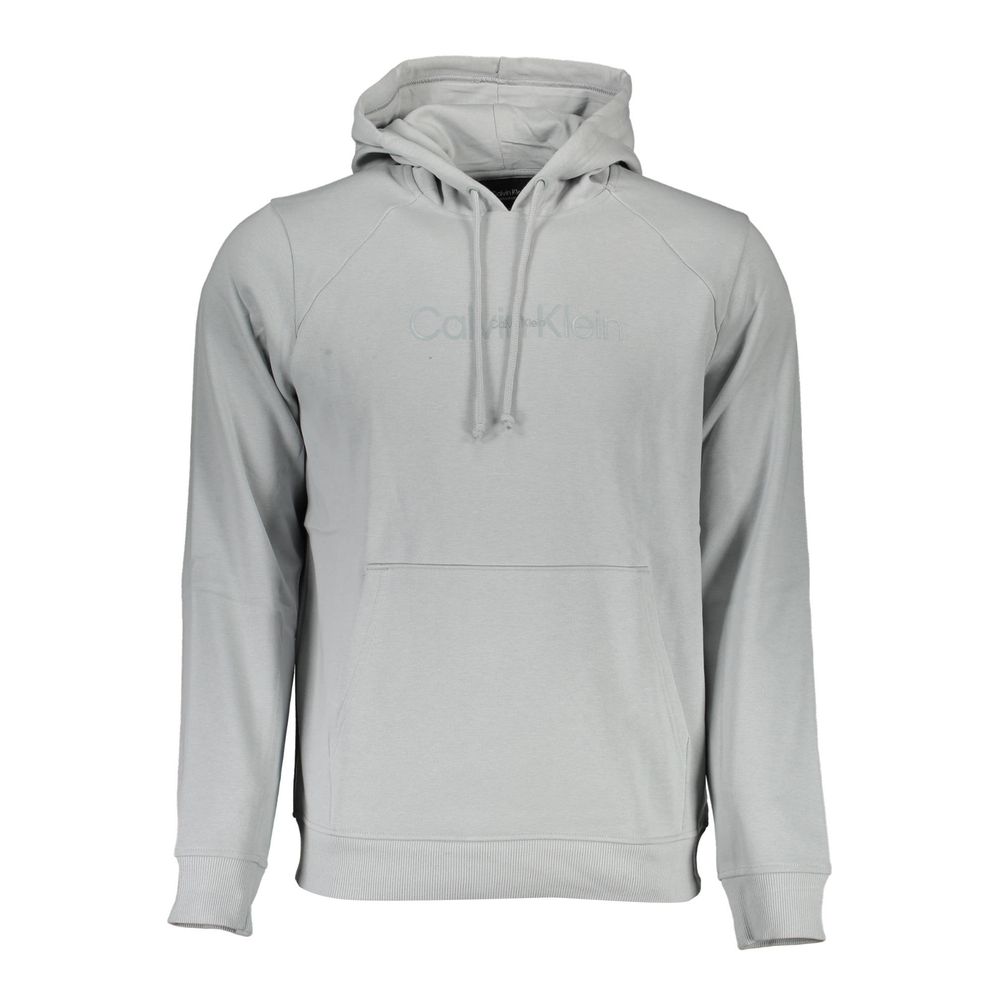 Gray Polyester Men Sweater