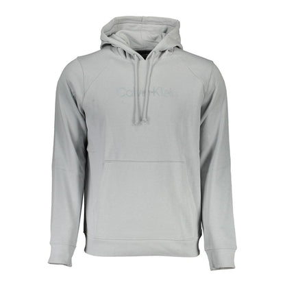 Gray Polyester Men Sweater