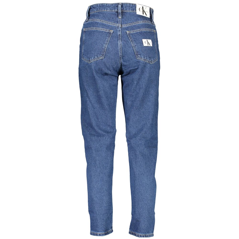 Blue Cotton Jeans & Pant