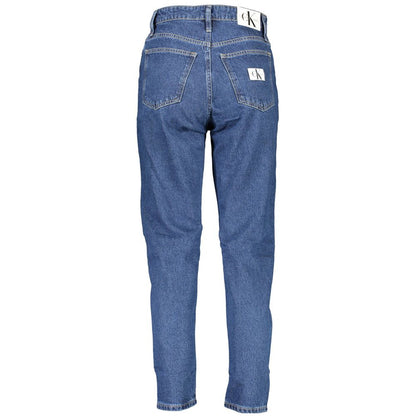 Blue Cotton Jeans & Pant