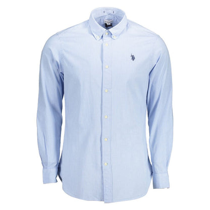 Light Blue Cotton Mens Shirt