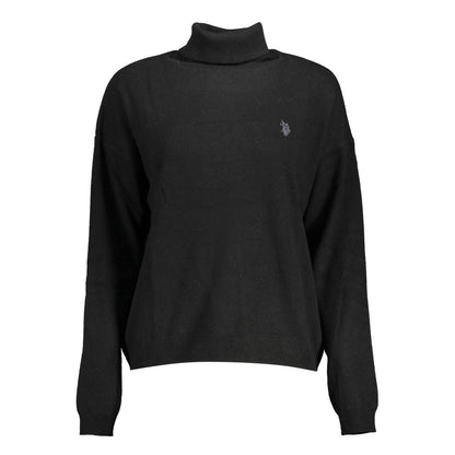 Black Wool Women Sweater