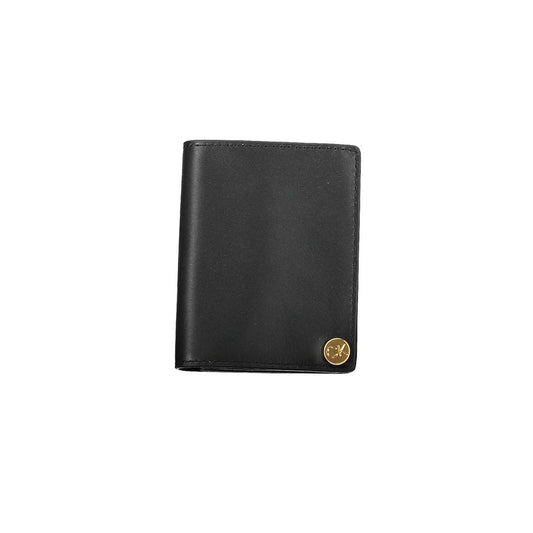 Black Leather Men Wallet