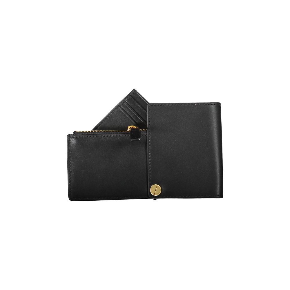 Black Leather Men Wallet