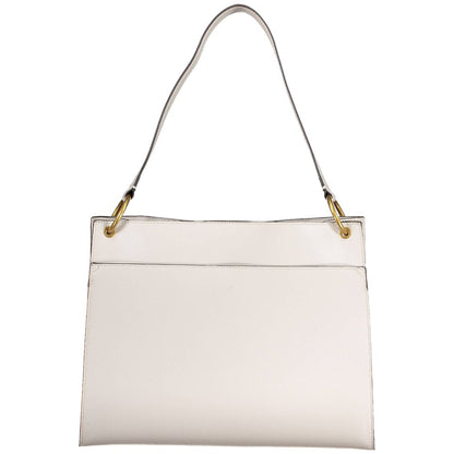 Gray Polyethylene Women Handbag