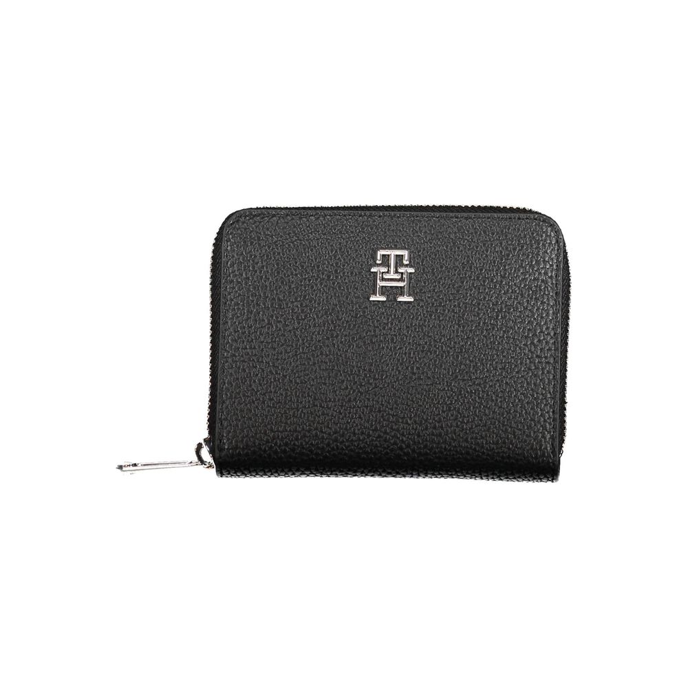 Black Polyethylene Women Wallet