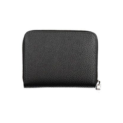 Black Polyethylene Women Wallet