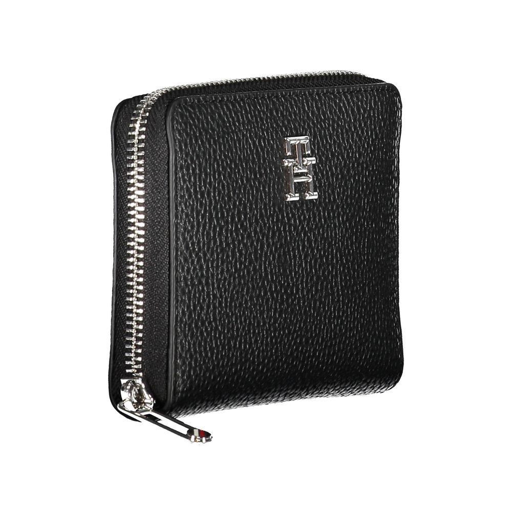 Black Polyethylene Women Wallet