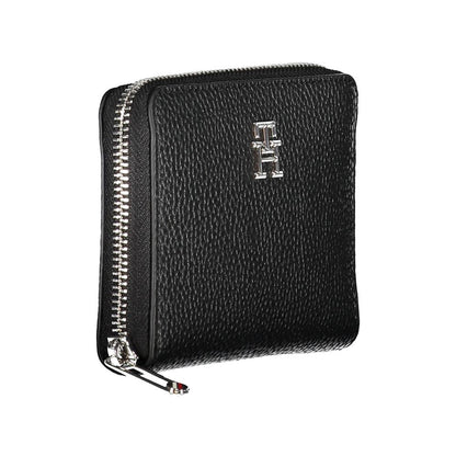Black Polyethylene Women Wallet