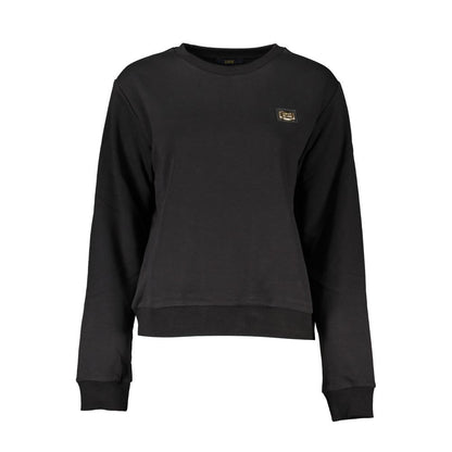 Black Cotton Women Sweater