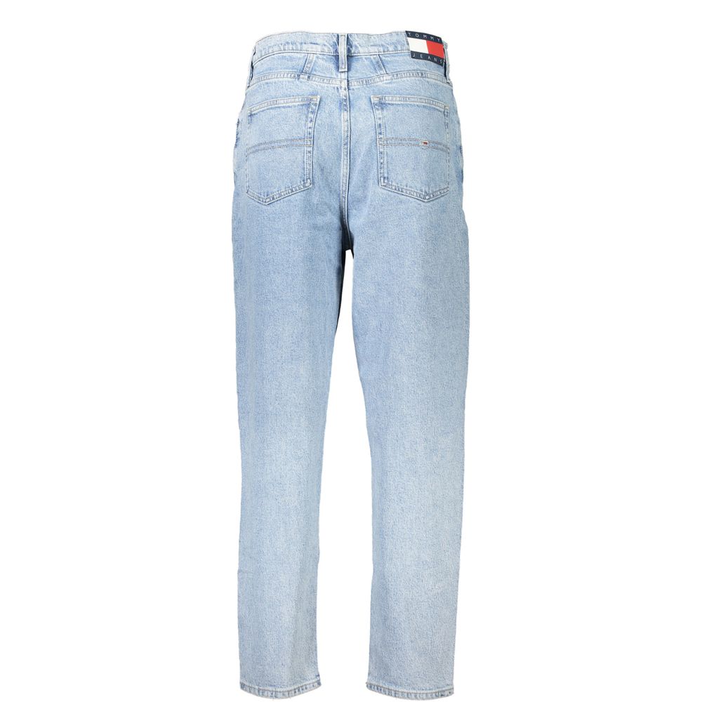 Light Blue Cotton Women Jean