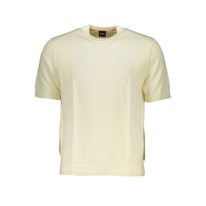 White Cotton Men Sweater