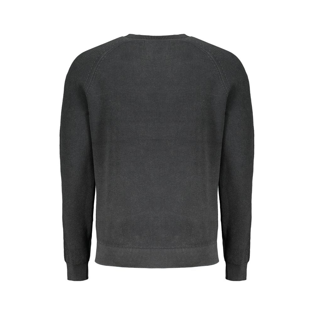 Black Cotton Sweater