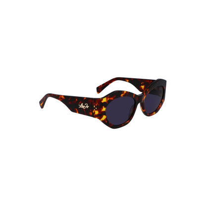 Brown Haircalf Women Sunglass