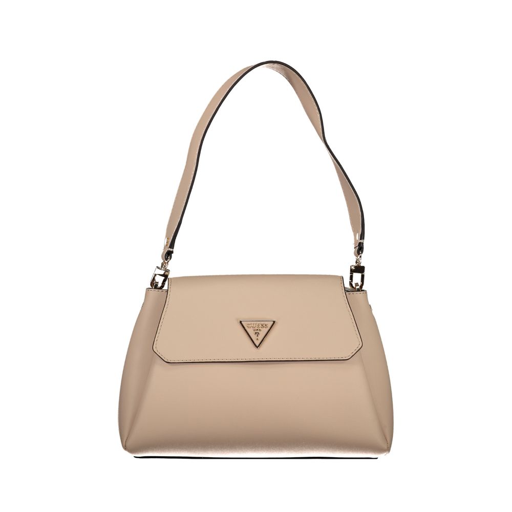 Pink Polyethylene Women Handbag