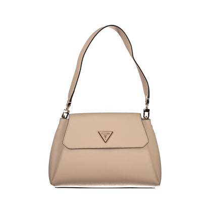 Pink Polyethylene Women Handbag