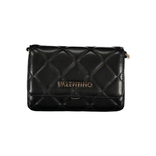 Black Polyethylene Women Handbag