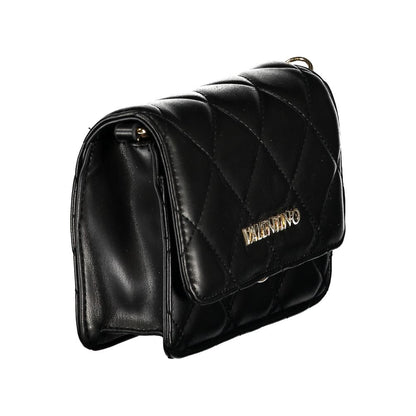 Black Polyethylene Women Handbag