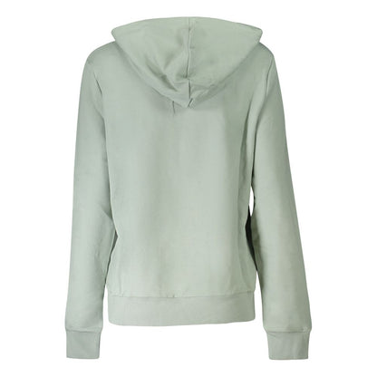 Green Cotton Women Sweater