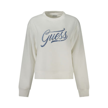 White Cotton Women Sweater