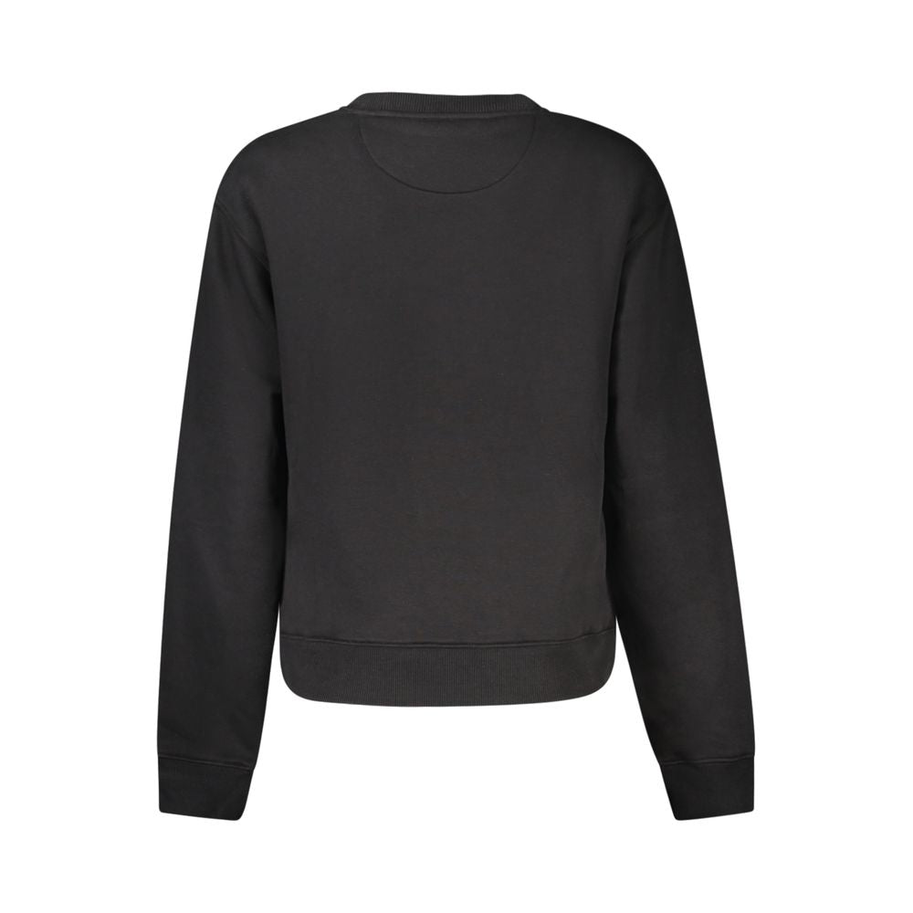 Black Cotton Women Sweater