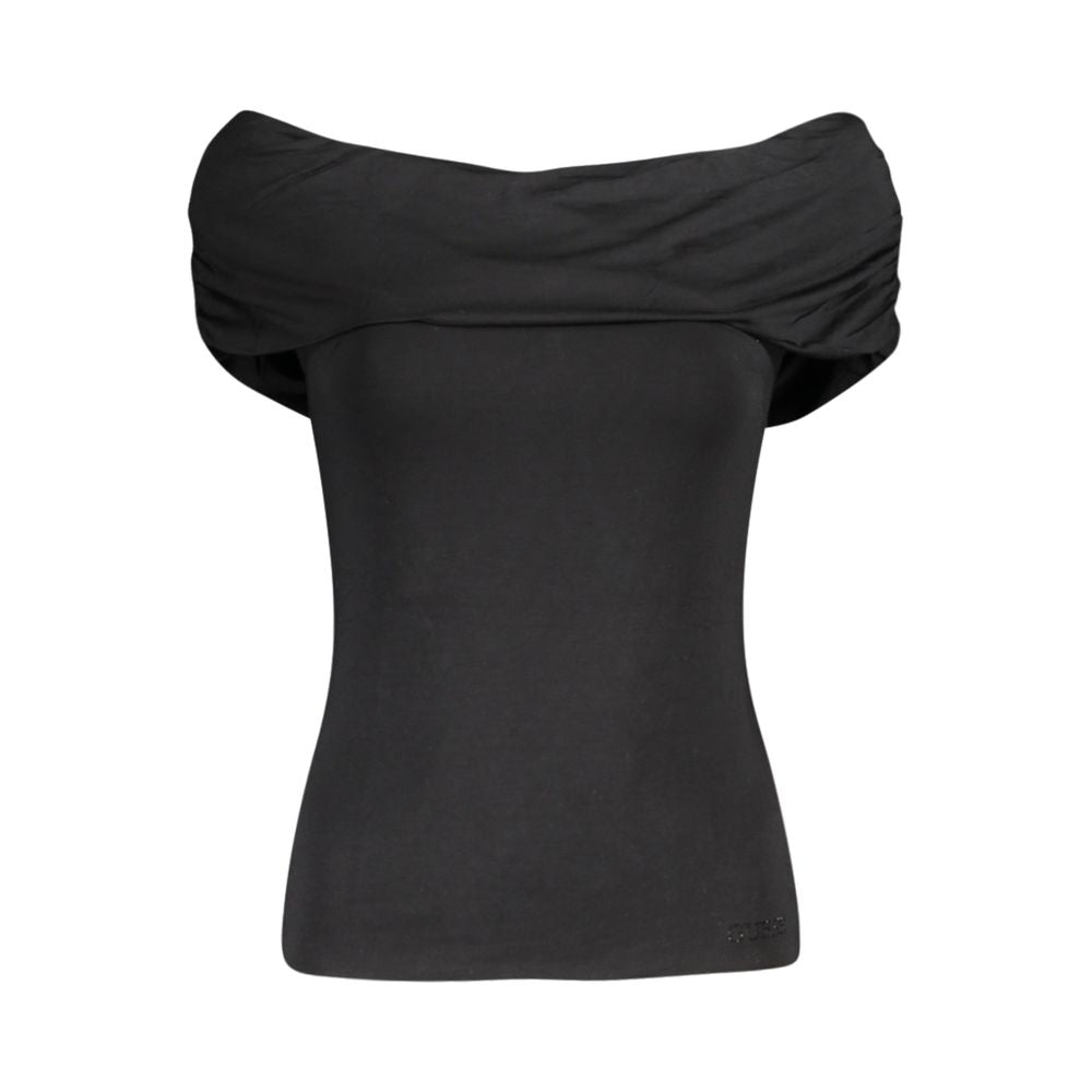 Black Modal Tops & T-Shirt