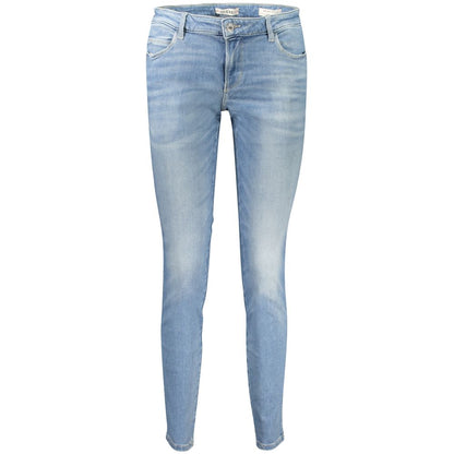 Light Blue Recycled Cotton Women Jean