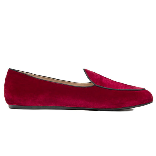 Red Velvet Loafer