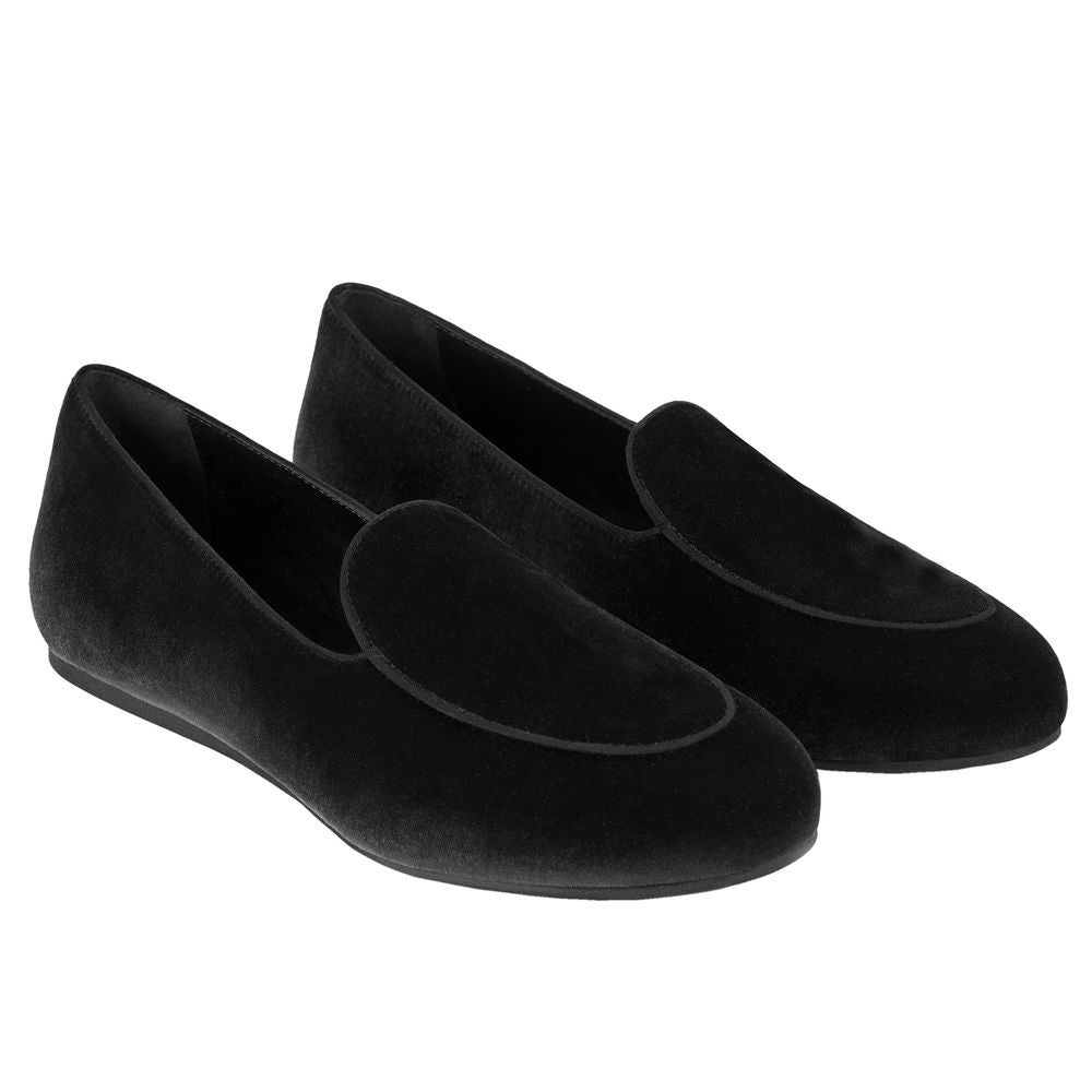Black Velvet Unisex Loafer