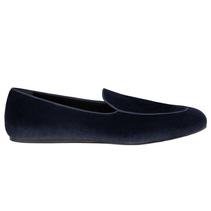 Blue Velvet Loafer