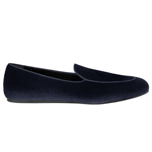 Blue Velvet Loafer