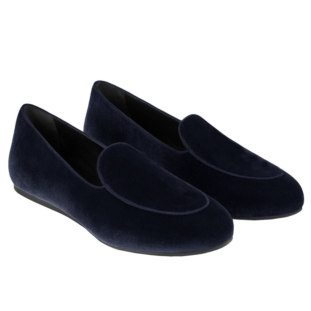 Blue Velvet Loafer