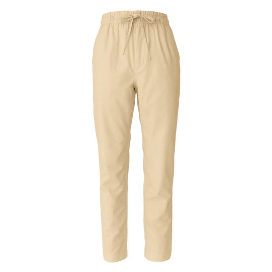 Beige Cotton Jeans & Pant
