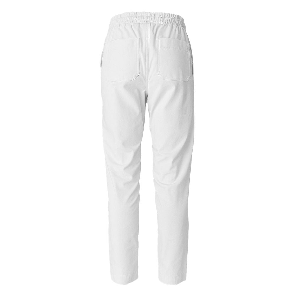 White Cotton Jeans & Pant