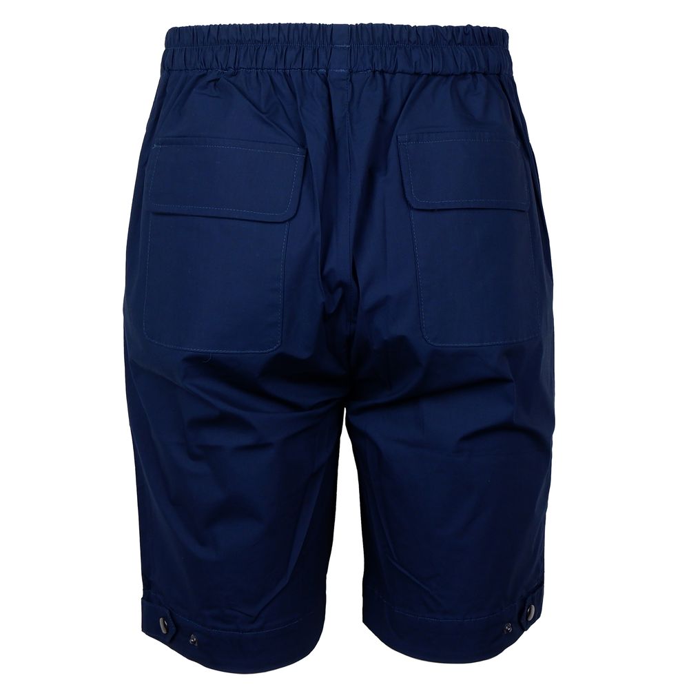 Blue Cotton Short