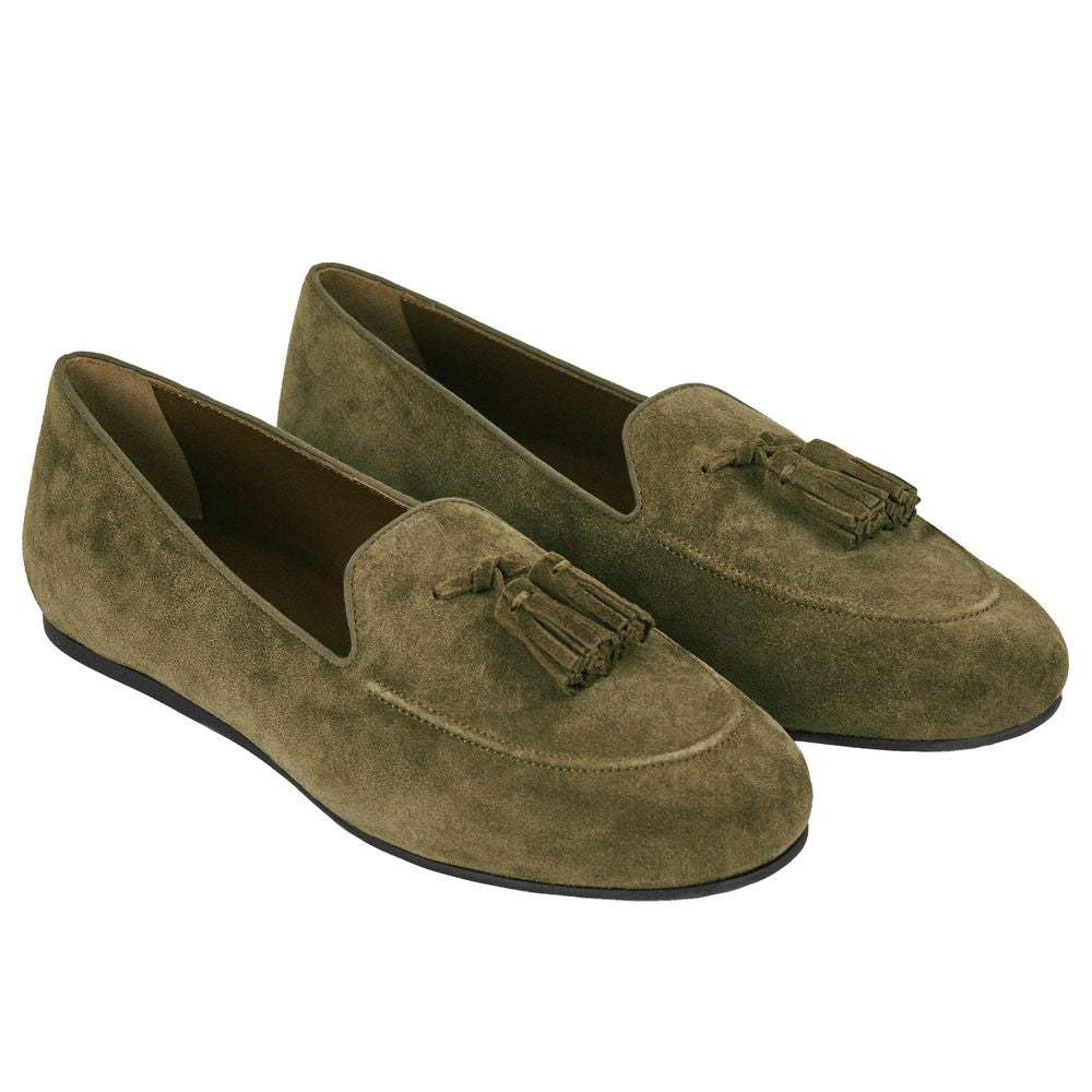 Green Calfskin Loafer