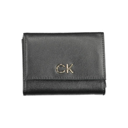 Black Polyethylene Women Wallet