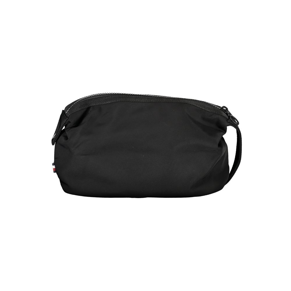 Black Polyester Men Bag