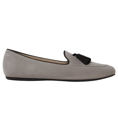 Gray Calfskin Loafer